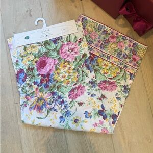 April Cornell table runner spring eternal rose 16 X 90” 100% cotton